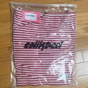 Edikted Candy Cane Backless Halter Mini dress
